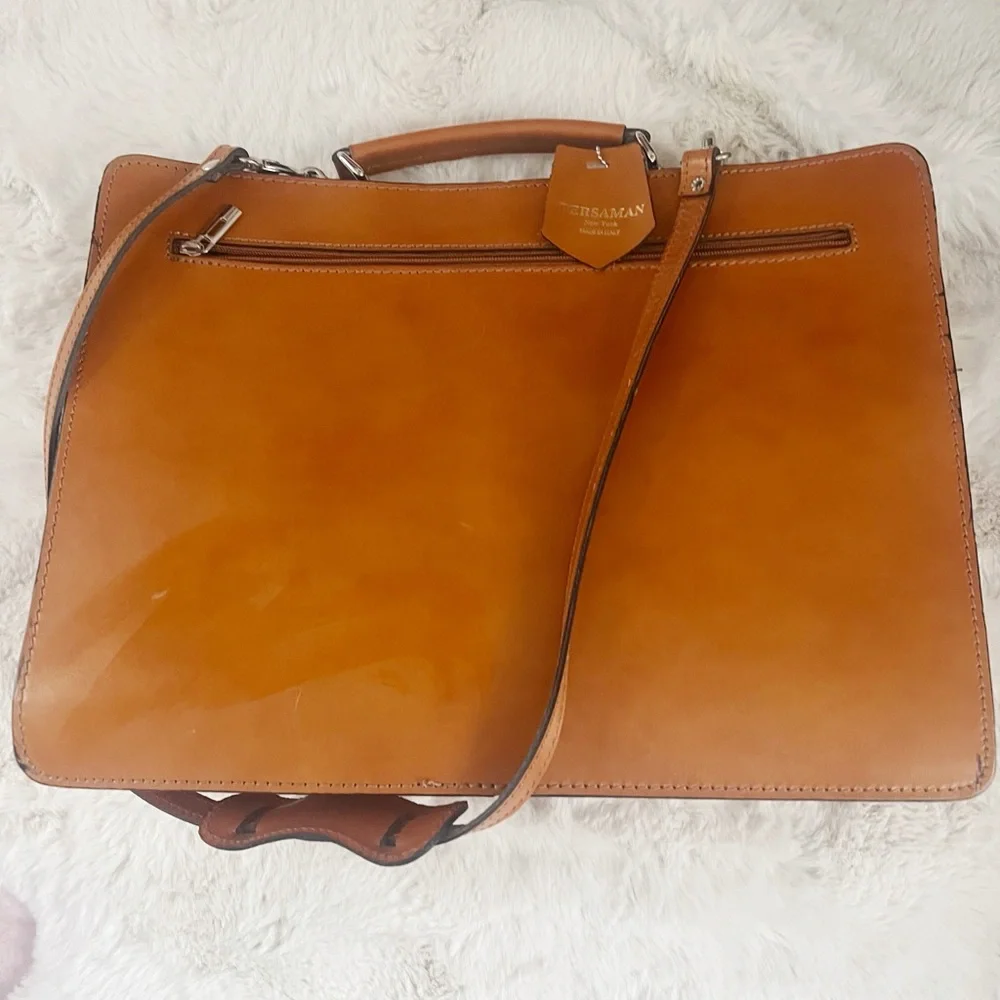 Presaman New York Leather Briefcase